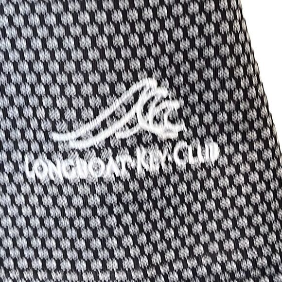 FootJoy FJ men’s polo Size XL black white geometric print contrasting trim golf - Picture 5 of 7